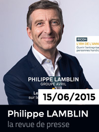 Philippe LAMBLIN, DRH de l'année 2015.