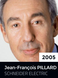 2005 : Jean-François PILLIARD - SCHNEIDER ELECTRIC