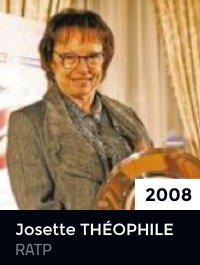 2008 : Josette THEOPHILE - RATP