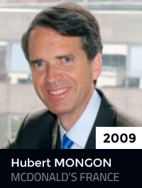 2009 : Hubert MONGON, Vice DRH - MCDONALD'S FRANCE