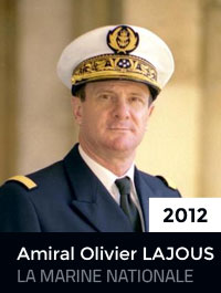 2012 : Amiral Olivier LAJOUS - LA MARINE NATIONALE