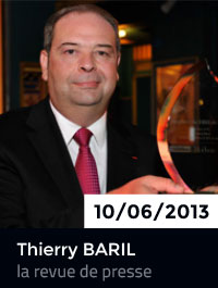 Thierry BARIL, DRH de l'année 2013. Revue de Presse